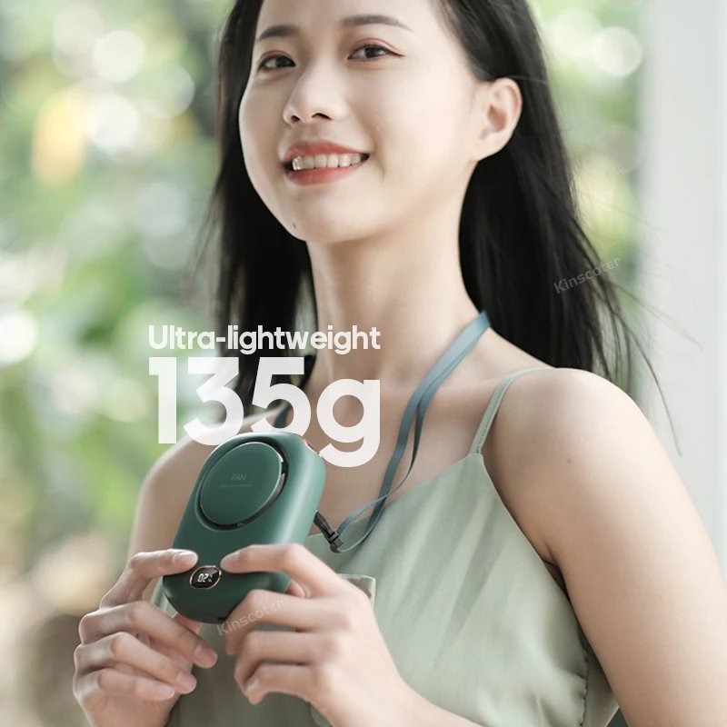 Portable Hanging Neck Fan Mini Cooling Waist Fans Bladeless USB Rechargeable Sports Cooler Fan For Outdoor Sports Travel Portable Hanging Neck Fan Mini Cooling Waist Fans Bladeless USB Rechargeable Sports Cooler Fan For Outdoor Sports Travel