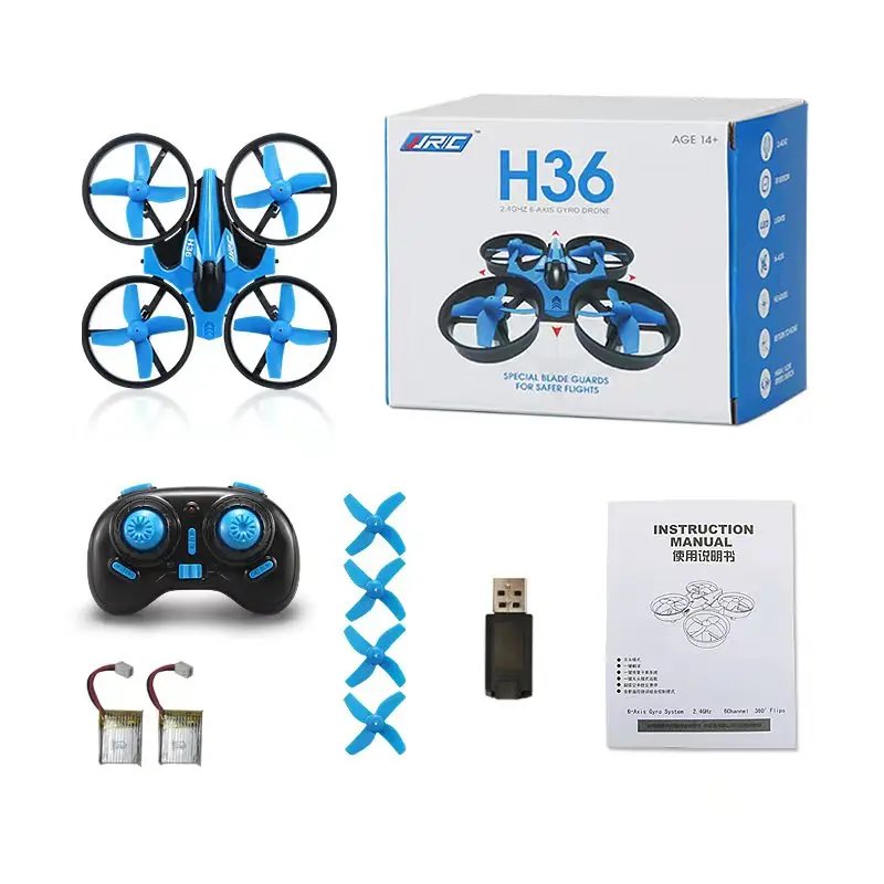 JJRC H36 Mini Rc Drone 4ch 6-Axis Headless Mode Helicopter 360&deg; Flip Remote Control Quadcopter Toy Mini Drone For Kids