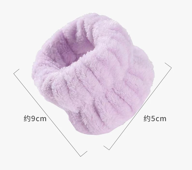 2Pcs One Pair Wash Face and Wrist Band Absorb Water Sports Sweat Wiping Bracelet Hairband Moisture Proof Sleeve Wrist Guard