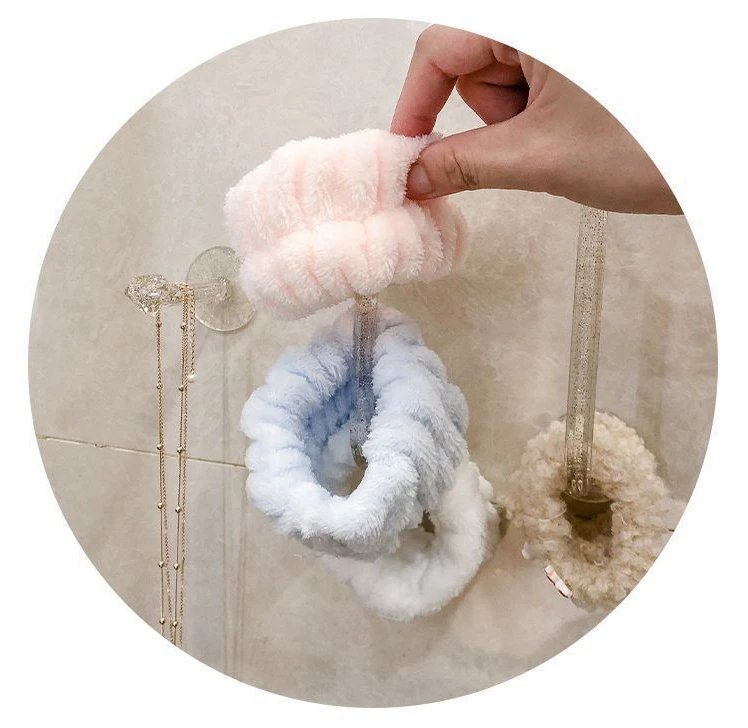 2Pcs One Pair Wash Face and Wrist Band Absorb Water Sports Sweat Wiping Bracelet Hairband Moisture Proof Sleeve Wrist Guard