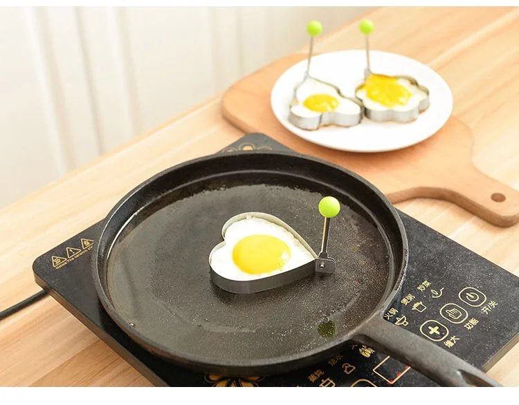 1-5 Loaded Baked Omelet Mold Cartoon Cake Diy Model Home Poached Egg Love Breakfast Abrasive Baking