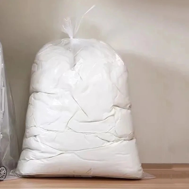 PE Clothes Quilt Storage Bag Transparent Moisture-proof Dustproof Quilt Storage Bag Plastic Moving Luggage Finishing Bag