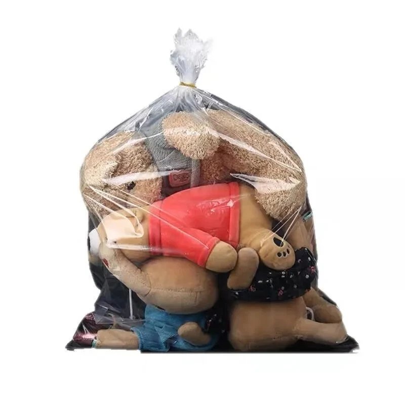 PE Clothes Quilt Storage Bag Transparent Moisture-proof Dustproof Quilt Storage Bag Plastic Moving Luggage Finishing Bag